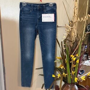 American Eagle Outfitters Dark Blue Skinny Jeans